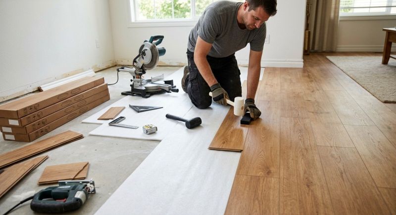 Laminate Floor Replacement in Roseville, CA