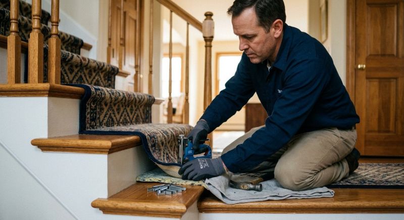 Stair Runner Repair in Kansas City, KS