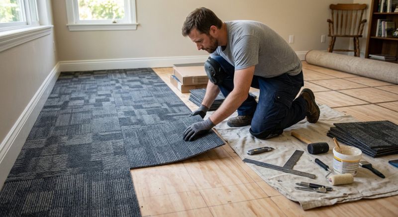 Tile Carpet Installation in Old Bridge, NJ