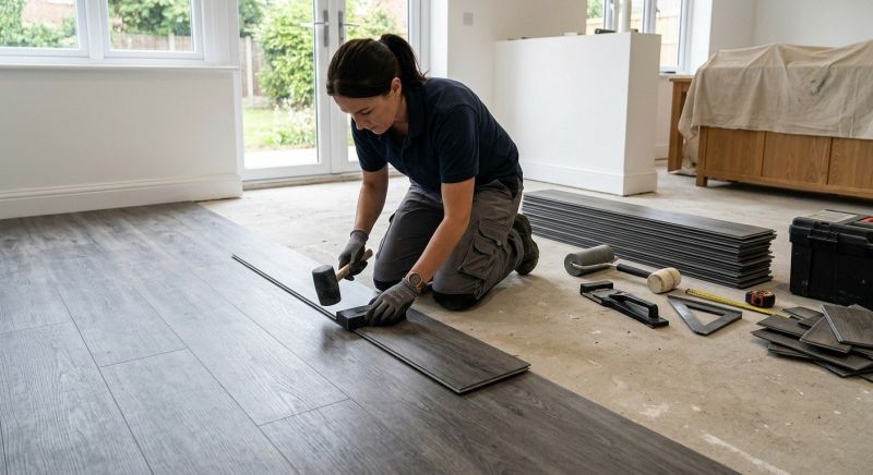 Vinyl Tile Installation in Arvada, CO