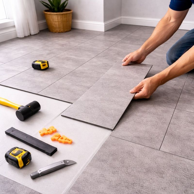 Vinyl Tile Installation in Phoenix, AZ