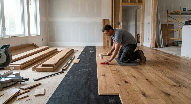 Wide Plank Floor Installation in Phoenix, AZ