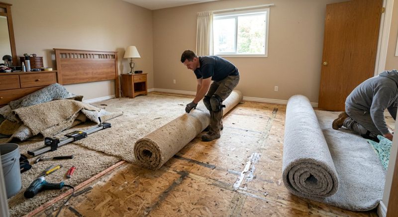 Bedroom Carpet Replacement in Freehold, NJ