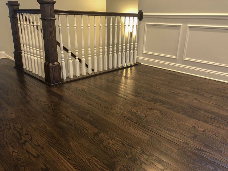 Dark Wood Floor Installation in Austin, TX