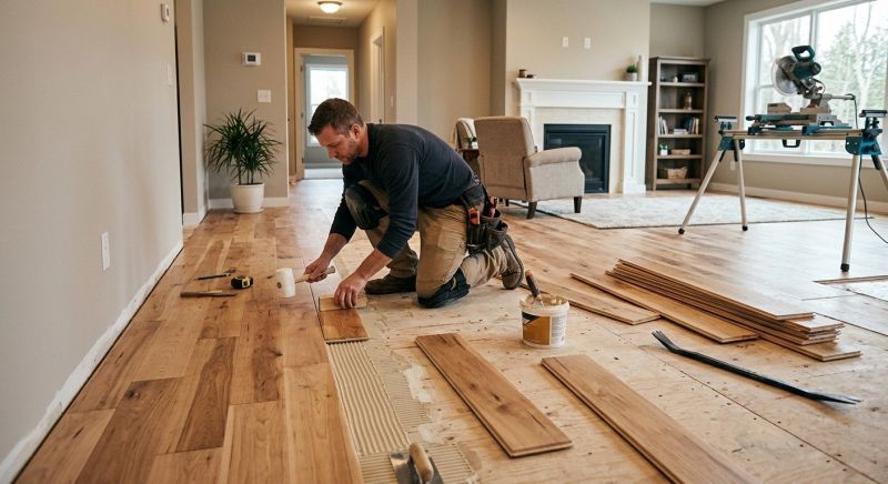 Engineered Wood Installation in Longmont, CO