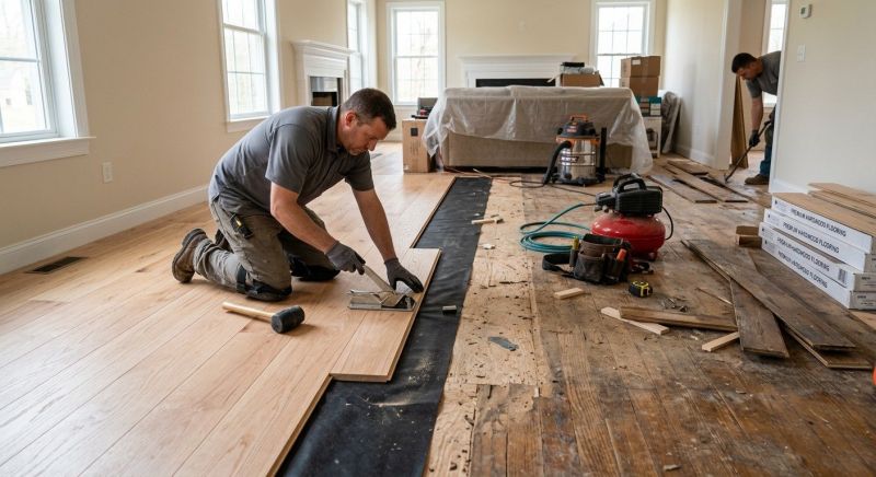 Finished Floor Installation in Phoenix, AZ
