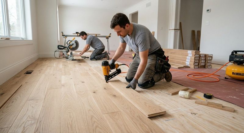 Hardwood Floor Installation in Phoenix, AZ