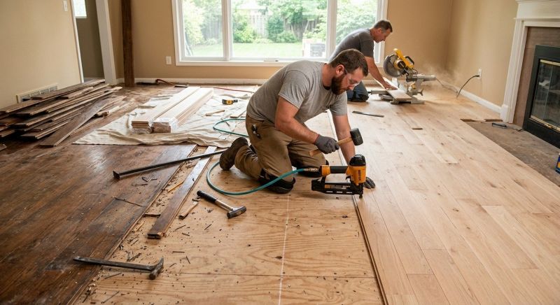 Hardwood Floor Renovation in Fort Worth, TX