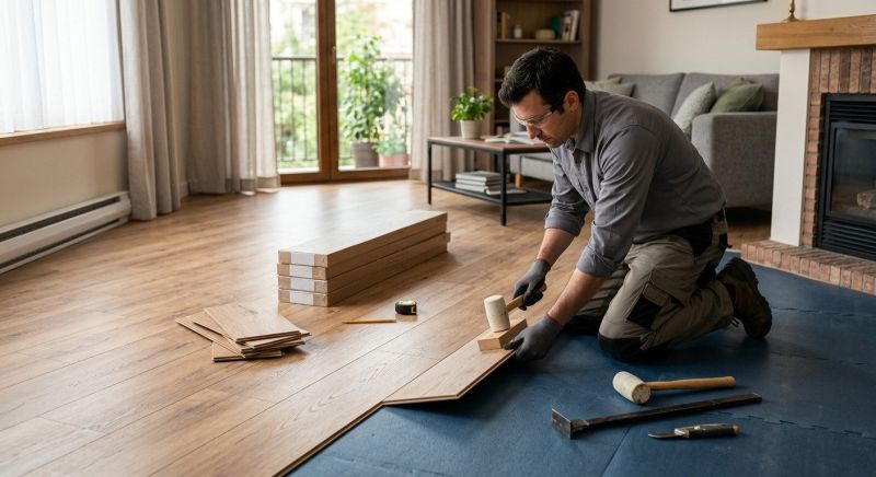 Laminate Floor Installation in Roseville, CA