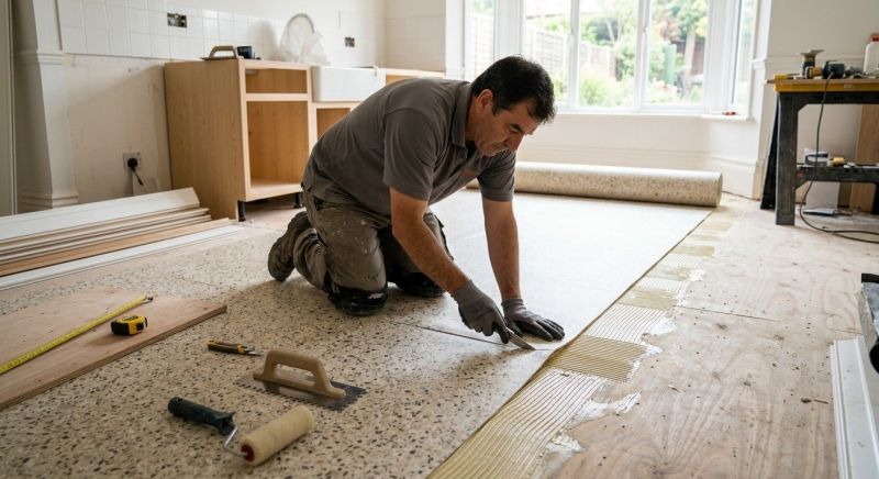 Linoleum Floor Installation in Fort Worth, TX