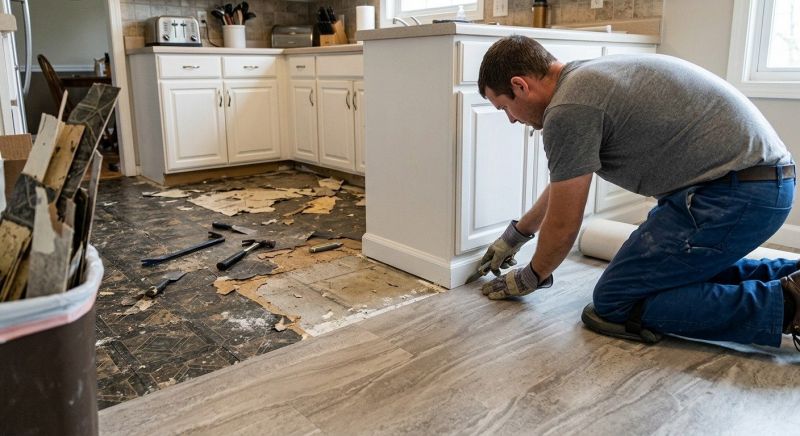 Linoleum Floor Installation in San Antonio, TX