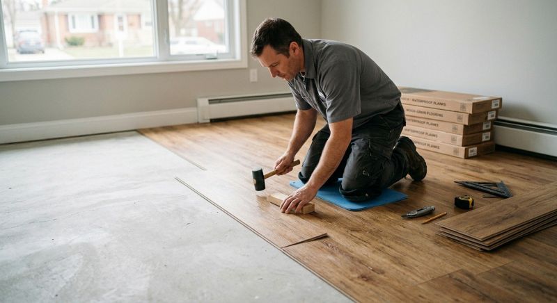 Linoleum Flooring Replacement in Austin, TX