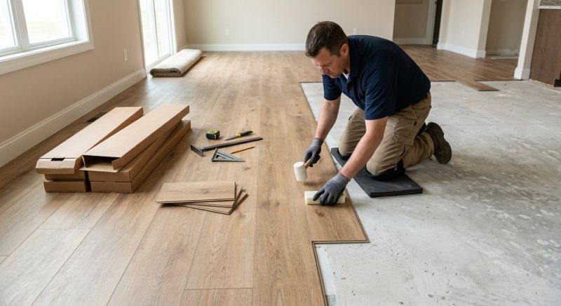 Luxury Vinyl Tile Installation in Frisco, TX