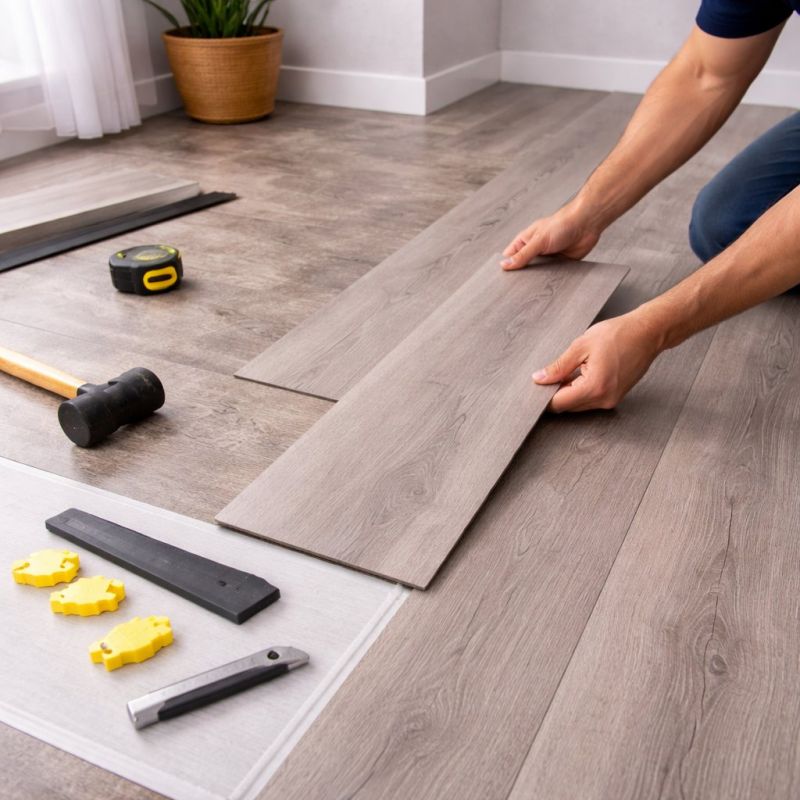 Luxury Vinyl Tile Installation in Frisco, TX