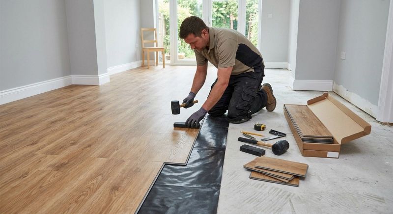 Luxury Vinyl Tile Installation in Fort Worth, TX
