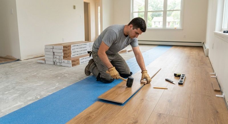 Luxury Vinyl Tile Installation in Boulder, CO