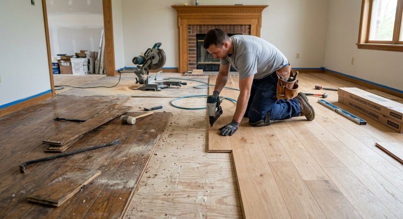 Oak Floor Replacement in Phoenix, AZ