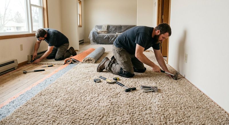 Shag Carpet Installation in Monmouth County, NJ