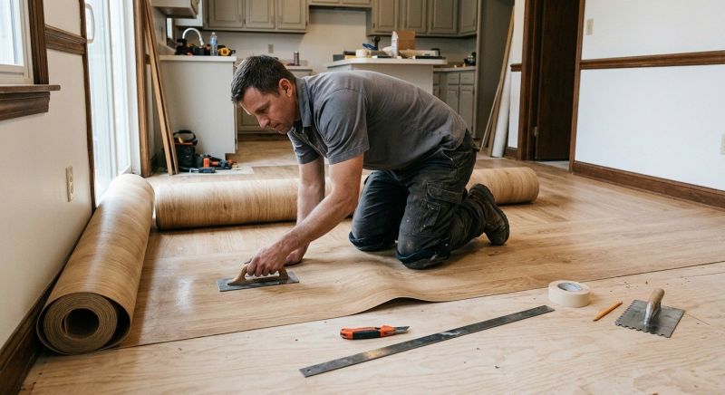 Sheet Flooring Installation in San Antonio, TX