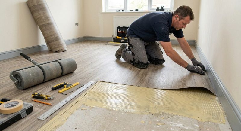 Sheet Vinyl Installation in Scottsdale, AZ