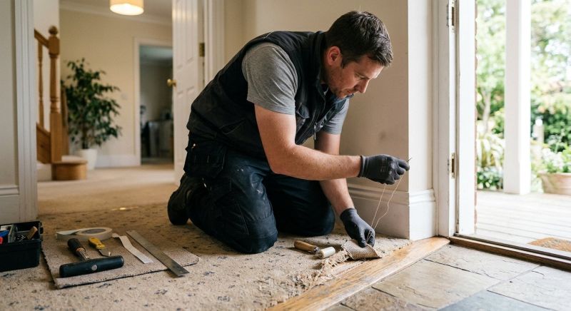 Stair Carpet Repair in Alpharetta, GA