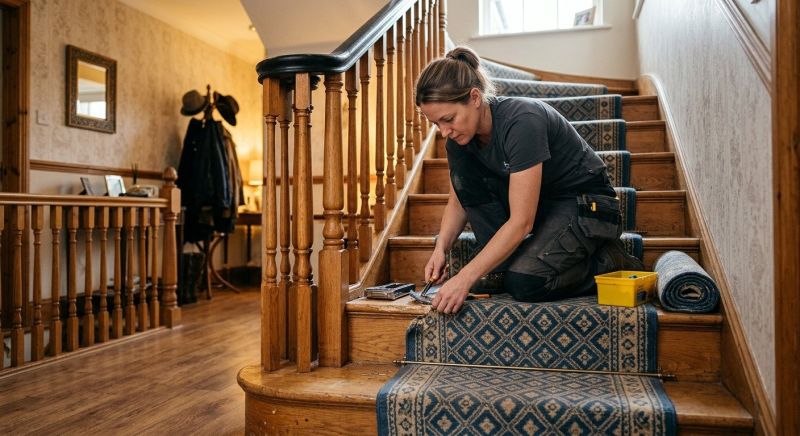 Stair Runner Repair in Littleton, CO