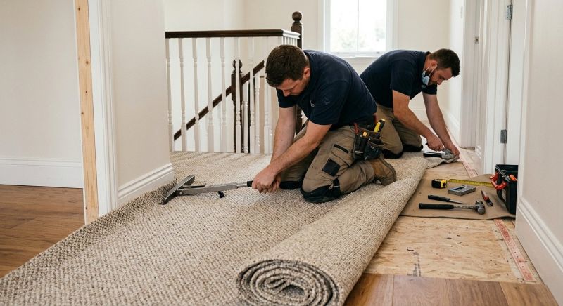 Textured Carpet Installation in Ocean County, NJ