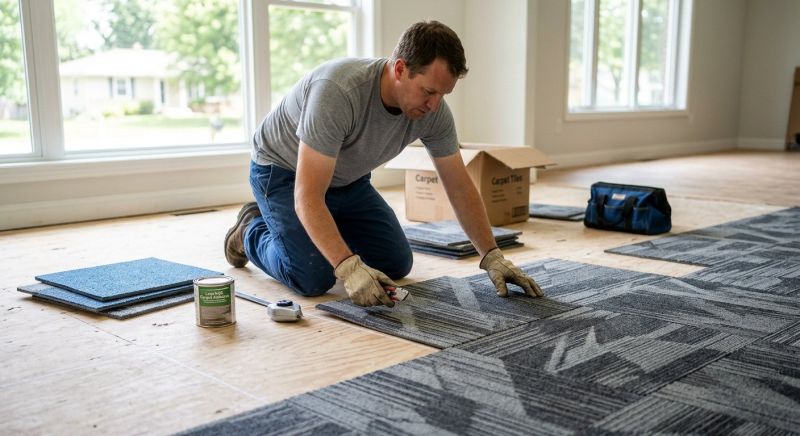 Tile Carpet Installation in Old Bridge, NJ