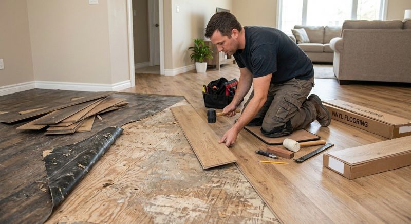 Vinyl Flooring Installation in Manassas, VA