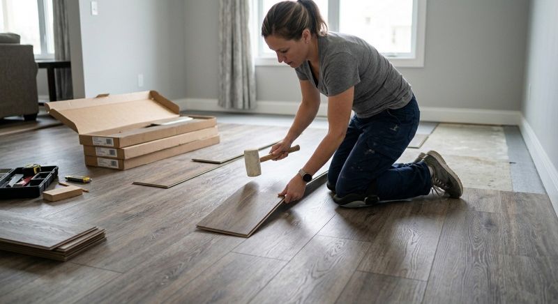 Vinyl Plank Floor Installation in Longmont, CO