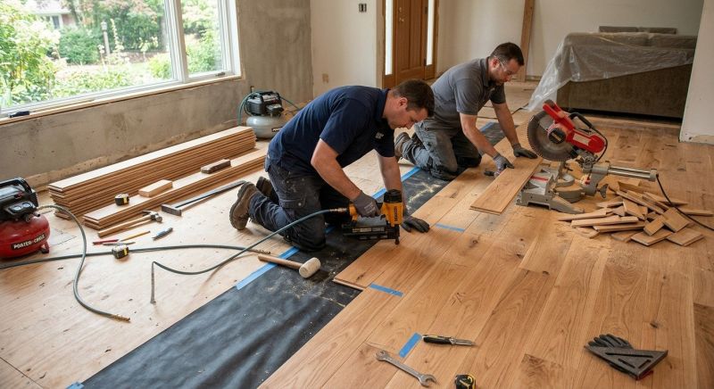 Wood Flooring Installation in Manassas, VA